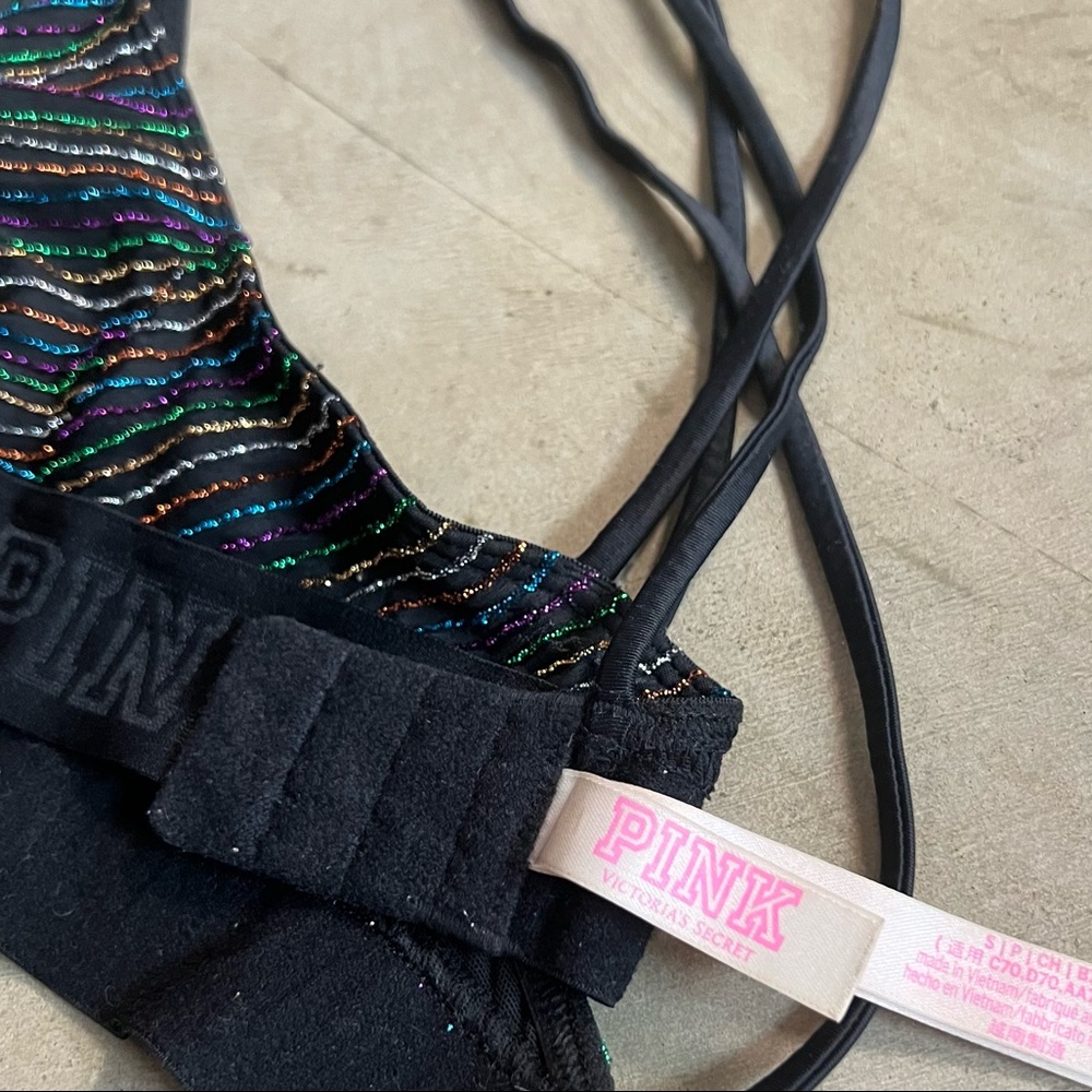 VS PINK 🌈 vintage strappy Bralette - Picture 8 of 11